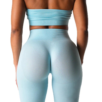 Pro Seamless Scrunch Butt Leggings – High-Waist Workout Tights for Women