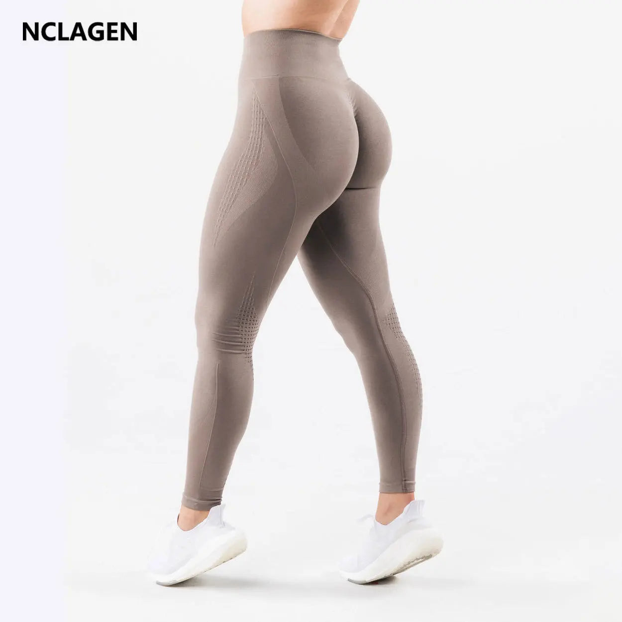 Women's Seamless Scrunch Booty High Waist Anti-Cellulite Leggings