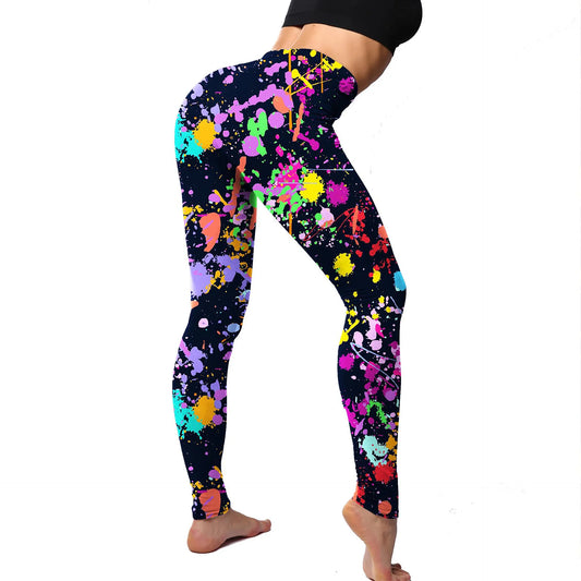 Stretchy Colorful TikTok Viral Leggings