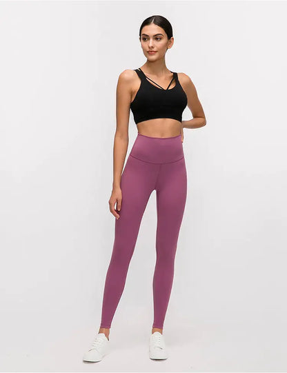 Jamie Compression Leggings - Tummy Control Mesh Push Up Capri Leggings