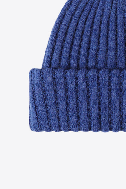 Trendy Wide Rib Beanie – Soft & Stylish Winter Wear