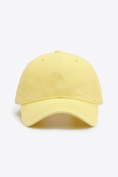 Cool and Classic Solid Baseball Cap - Comfortable & Stylish