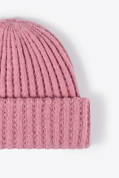 Trendy Wide Rib Beanie – Soft & Stylish Winter Wear