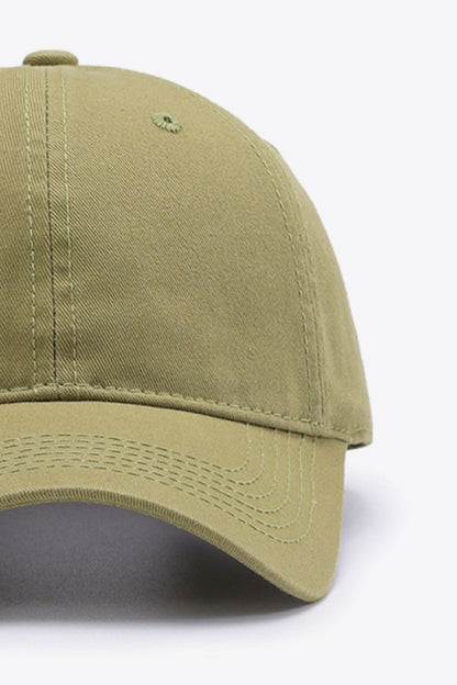 Cool and Classic Solid Baseball Cap - Comfortable & Stylish