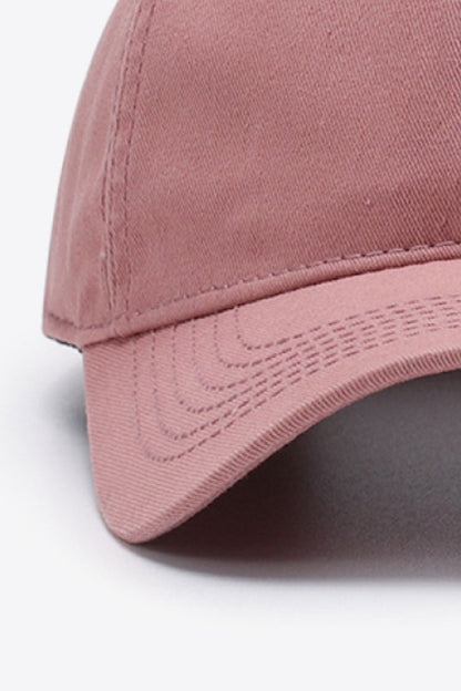 Cool and Classic Solid Baseball Cap - Comfortable & Stylish