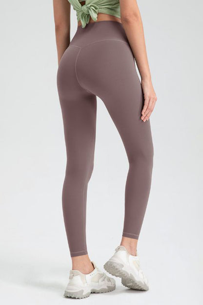 Wide Waistband High Waist Sport Leggings – Comfort & Support Redefined