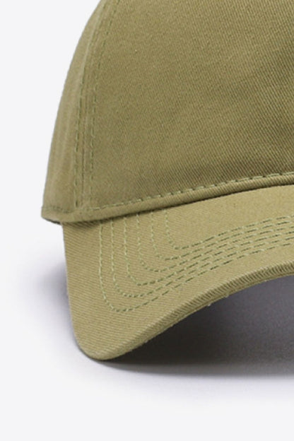 Cool and Classic Solid Baseball Cap - Comfortable & Stylish