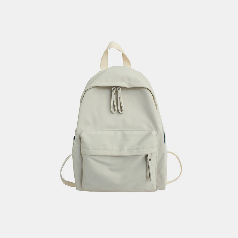 Zip Cotton Backpack Bag