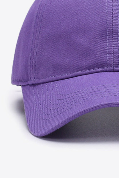 Cool and Classic Solid Baseball Cap - Comfortable & Stylish