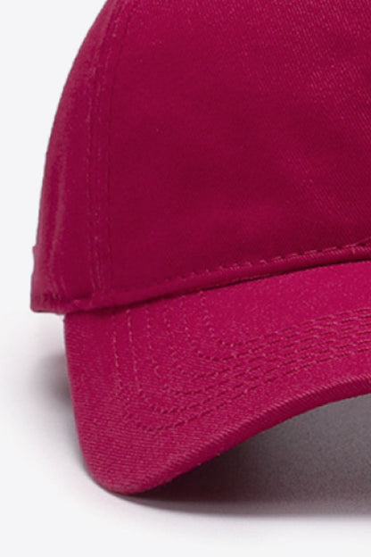 Cool and Classic Solid Baseball Cap - Comfortable & Stylish