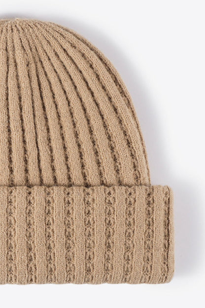 Trendy Wide Rib Beanie – Soft & Stylish Winter Wear