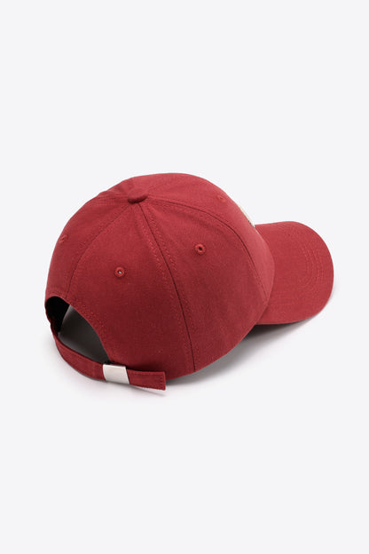 CREATE NEW LIFE Graphic Adjustable Cotton Baseball Cap