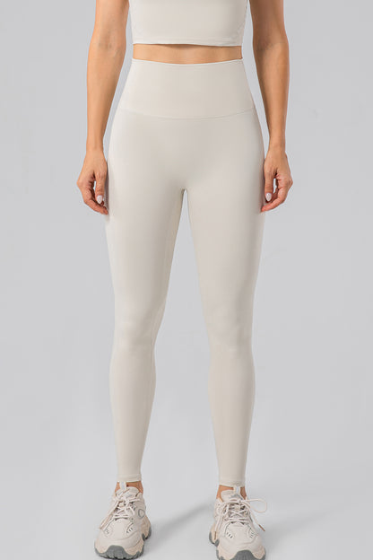 High Waist Wide Waistband Active Leggings – Comfort Meets Style