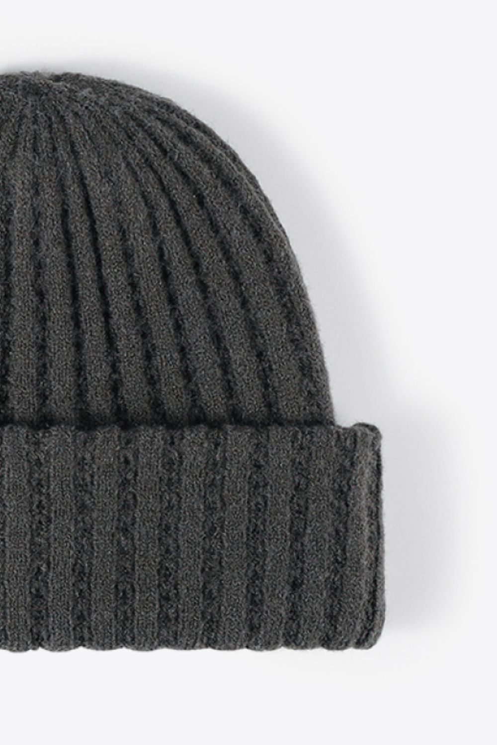 Trendy Wide Rib Beanie – Soft & Stylish Winter Wear