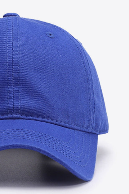 Cool and Classic Solid Baseball Cap - Comfortable & Stylish