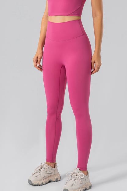 High Waist Wide Waistband Active Leggings – Comfort Meets Style