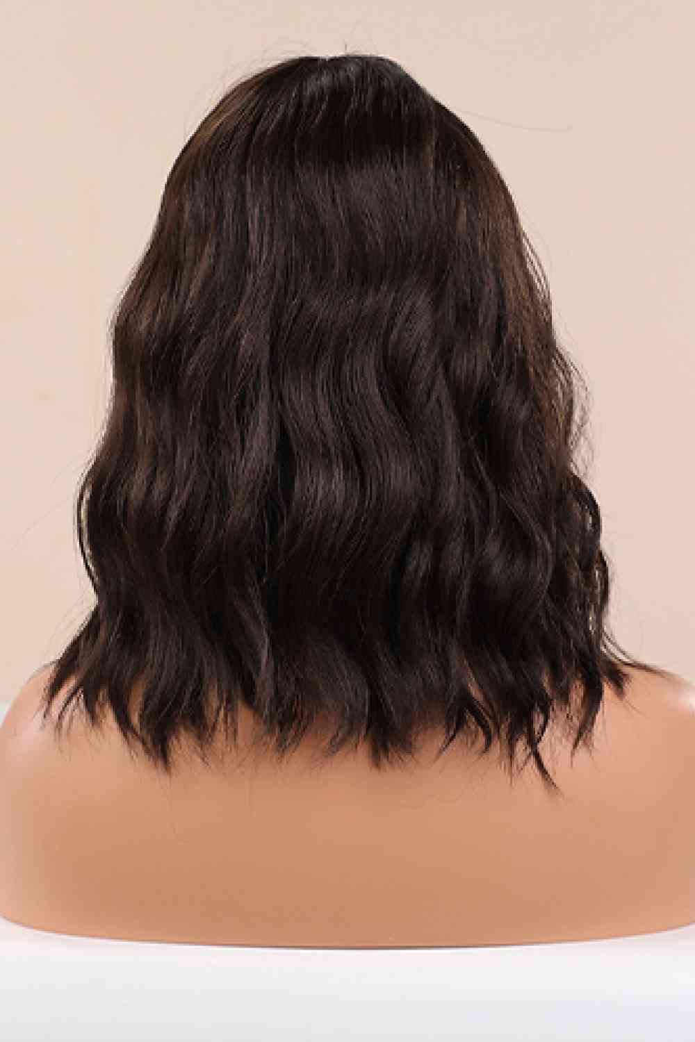 12" Natural Looking Synthetic Bobo Wig with Heat-Safe Cap