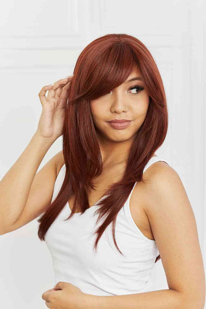 20" Mid-Length Wave Synthetic Wig with Heat Safe Cap