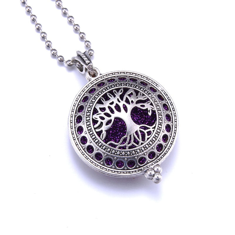 1pcs Aroma Diffuser Pendant Locket Necklace with Pads