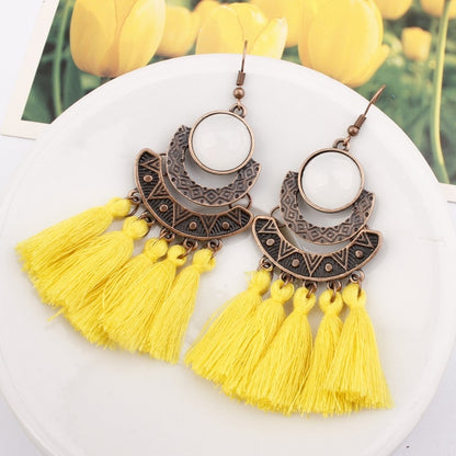 Bohemian Drop Hanging Dangle Earrings