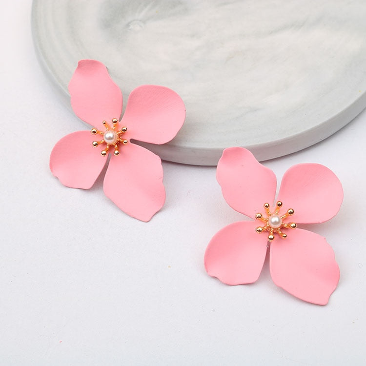 Boho Flower Earrings