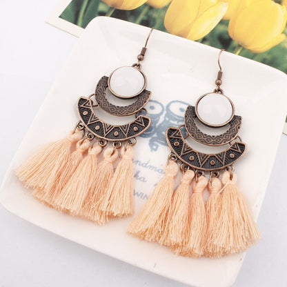 Bohemian Drop Hanging Dangle Earrings