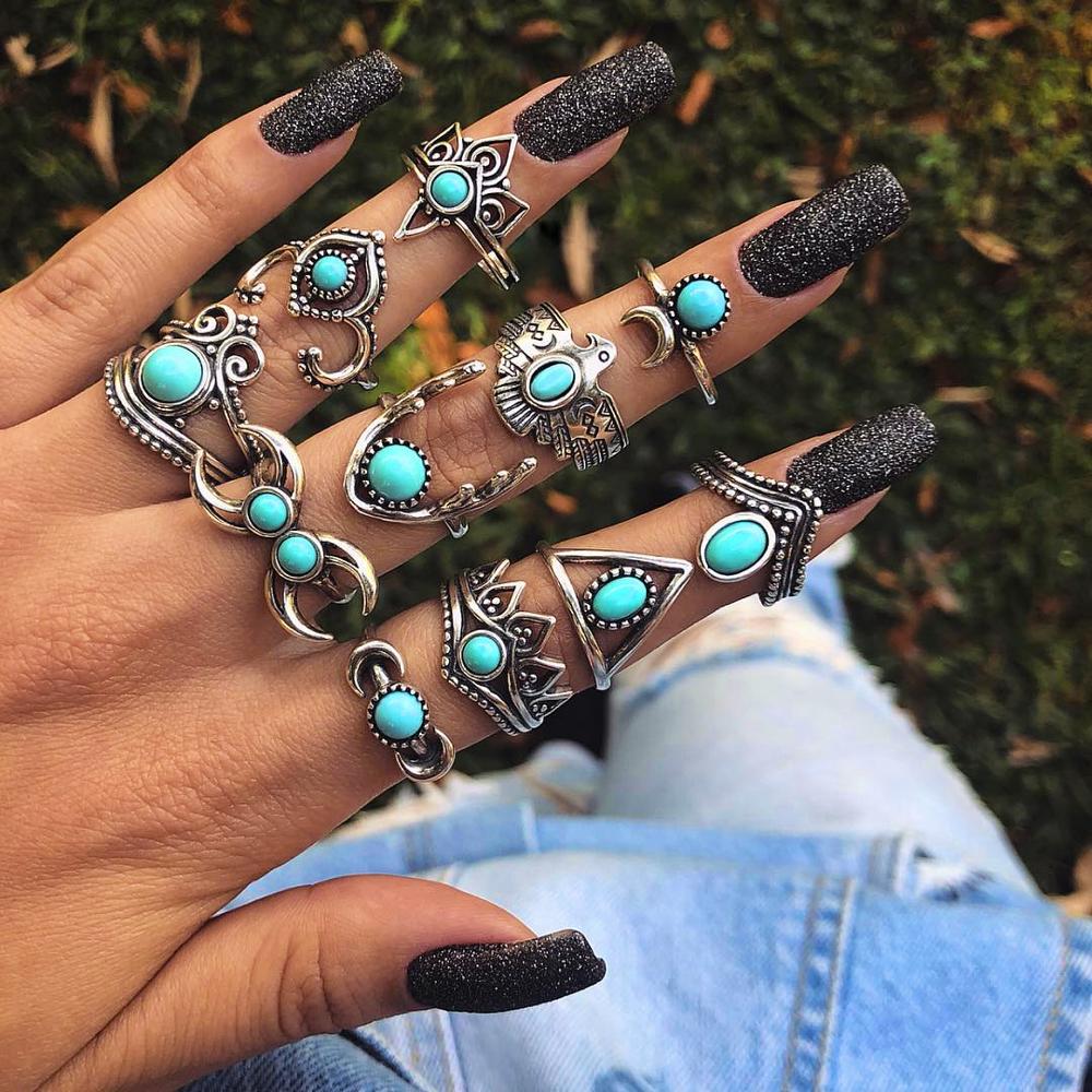 Vintage Bohemian Finger Rings for Women