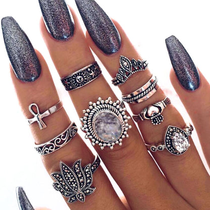 Vintage Bohemian Finger Rings for Women