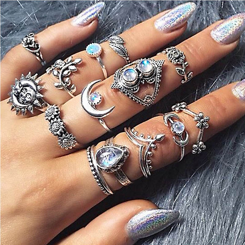 Vintage Bohemian Finger Rings for Women