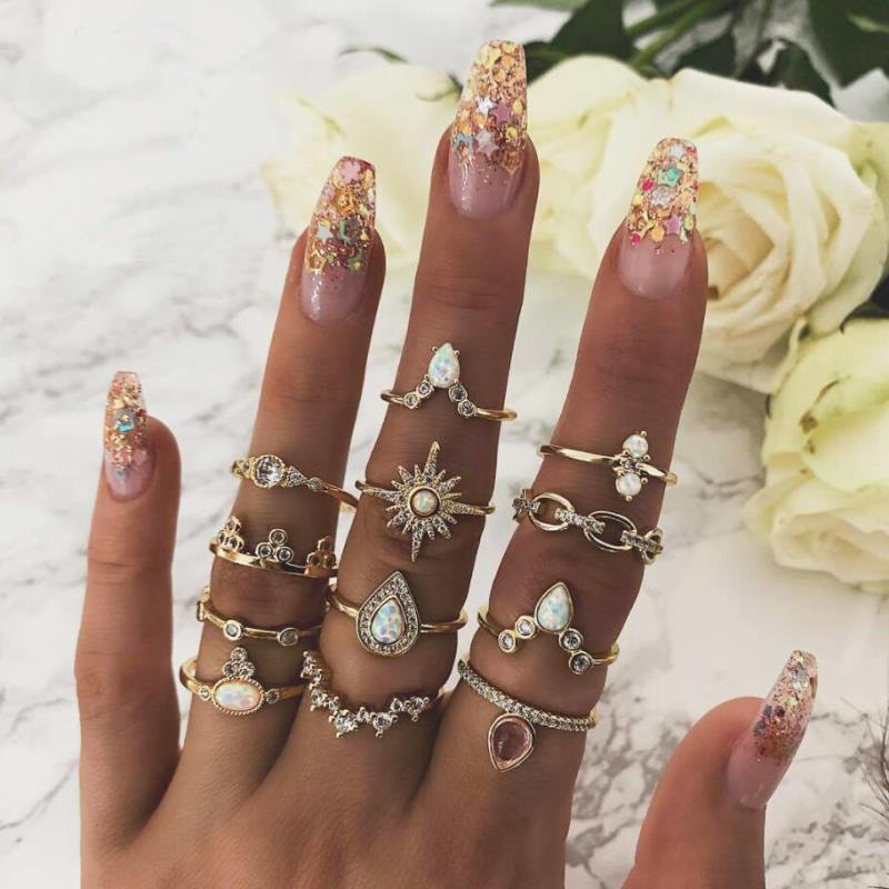 Vintage Bohemian Finger Rings for Women