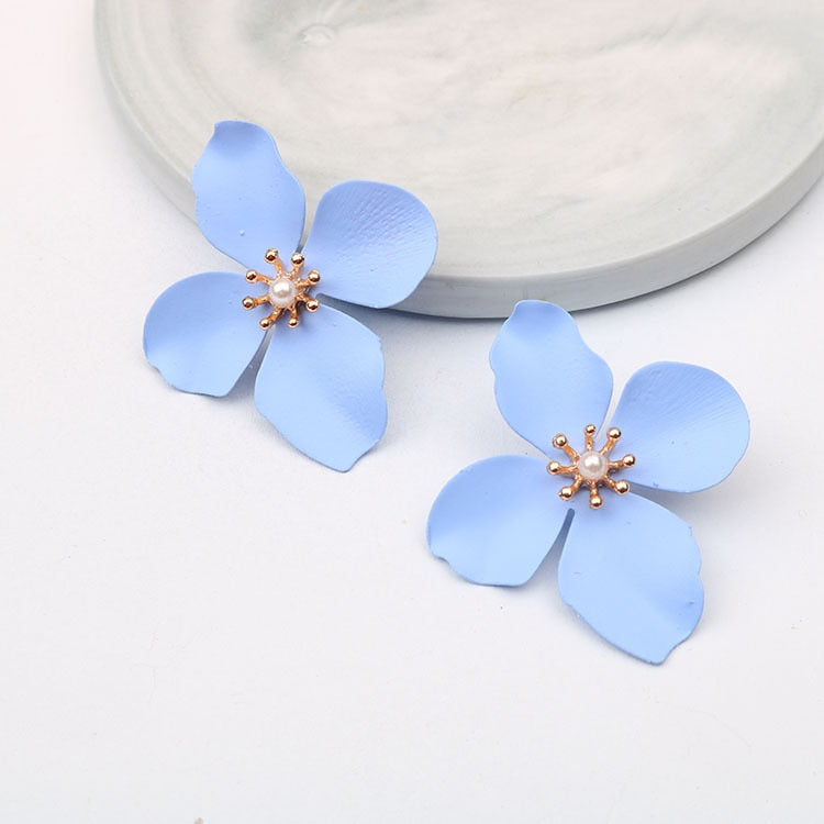 Boho Flower Earrings