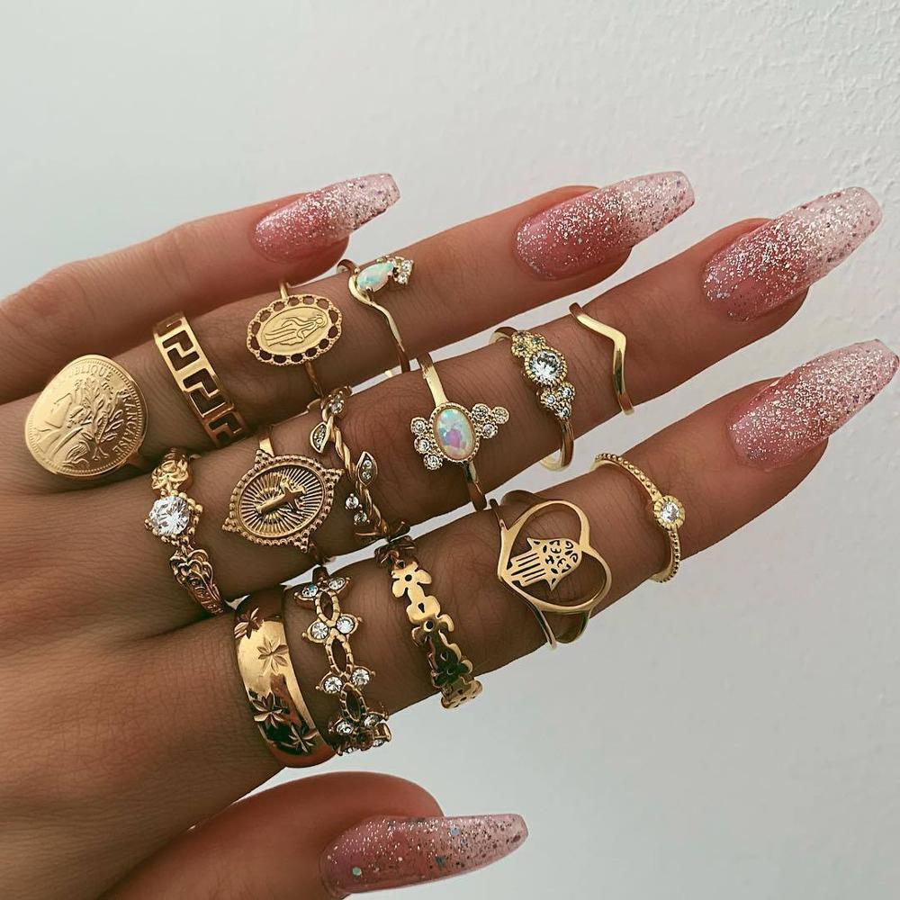 Vintage Bohemian Finger Rings for Women