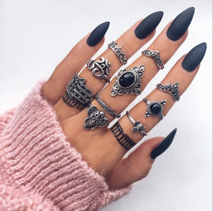 Vintage Bohemian Finger Rings for Women