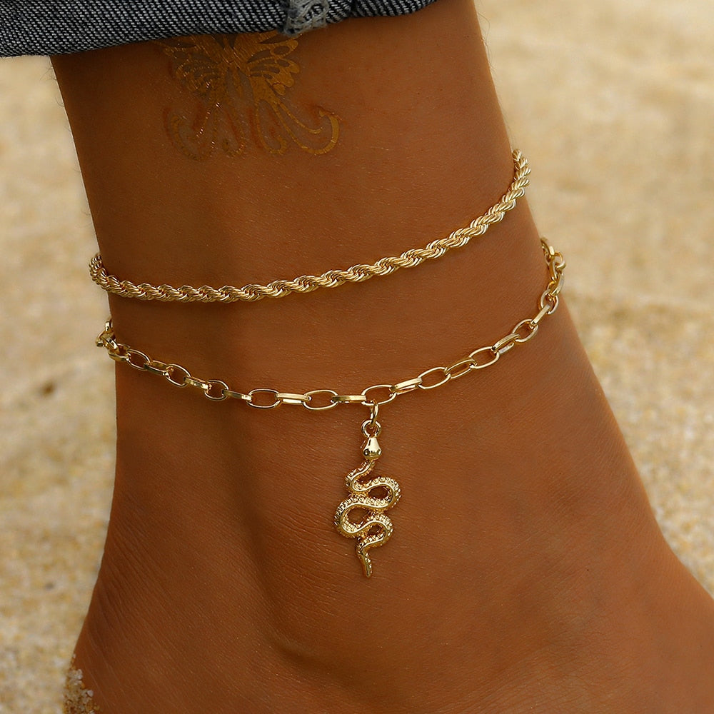 Summer Beach Ankle Bracelets For Women