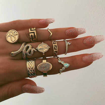 Vintage Bohemian Finger Rings for Women