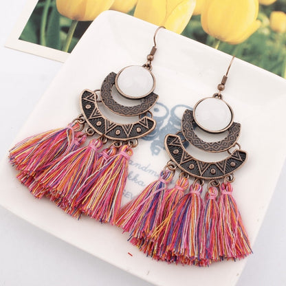 Bohemian Drop Hanging Dangle Earrings