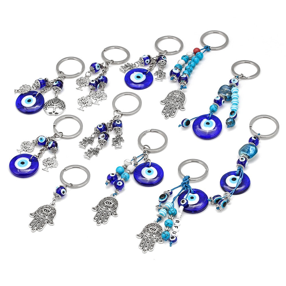 Turkish Blue Lucky Eye  Keychain