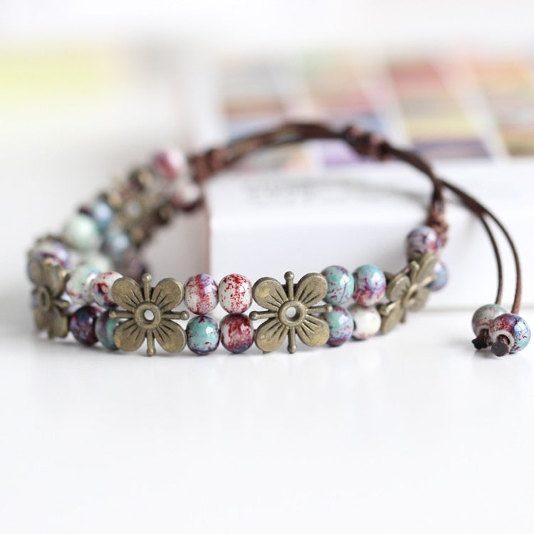 Ceramic Handmade Trinkets Women's Fashion Bracelets