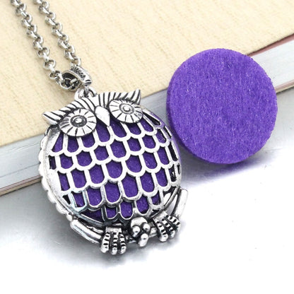 1pcs Aroma Diffuser Pendant Locket Necklace with Pads