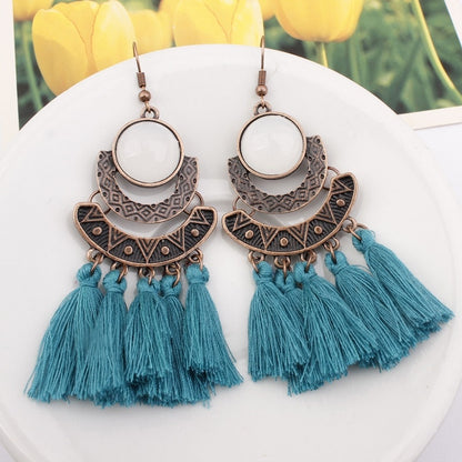 Bohemian Drop Hanging Dangle Earrings