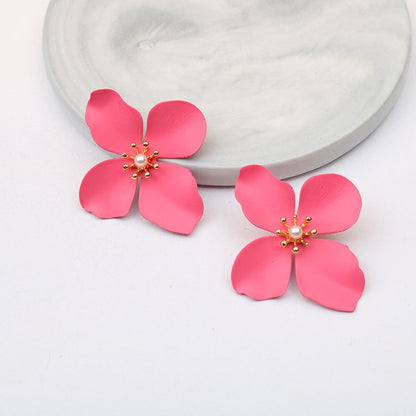 Boho Flower Earrings