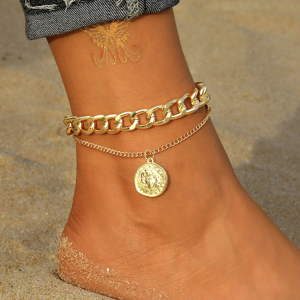 Summer Beach Ankle Bracelets For Women