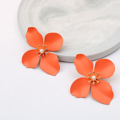 Boho Flower Earrings