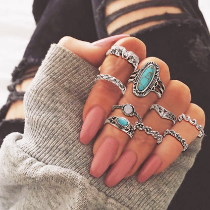 Vintage Bohemian Finger Rings for Women