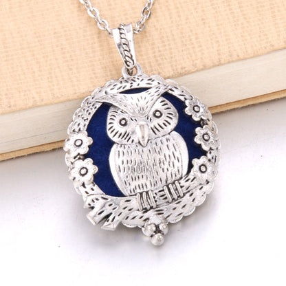 1pcs Aroma Diffuser Pendant Locket Necklace with Pads