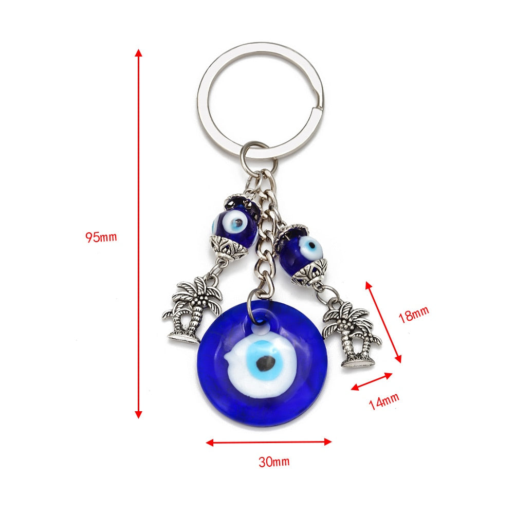 Turkish Blue Lucky Eye  Keychain