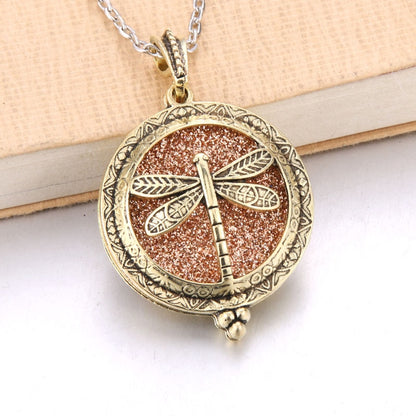 1pcs Aroma Diffuser Pendant Locket Necklace with Pads