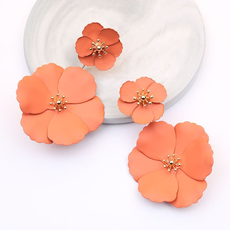 Boho Flower Earrings