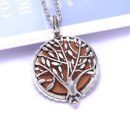 1pcs Aroma Diffuser Pendant Locket Necklace with Pads