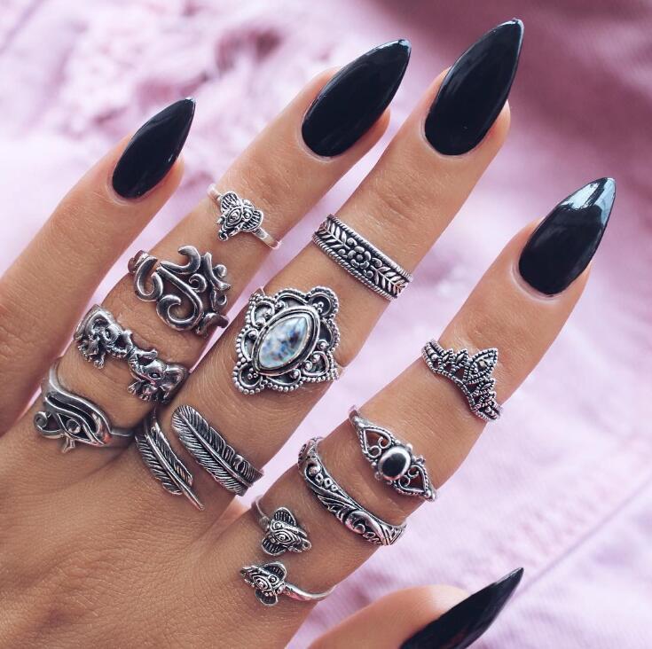 Vintage Bohemian Finger Rings for Women